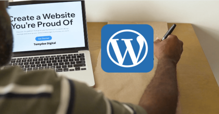 how to create a WordPress website step by step