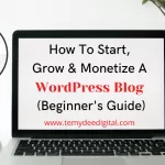 How To Start, Grow and Monetize A WordPress Blog (Beginner's Guide)