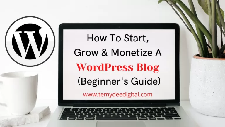 How To Start, Grow and Monetize A WordPress Blog (Beginner's Guide)