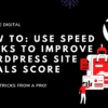 How to: Use Speed Hacks to Improve WordPress Site Vitals Score
