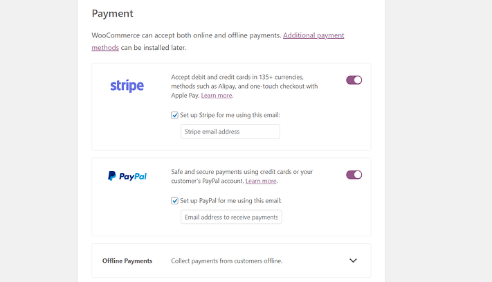 collect payments with woocommerce store payment gateways for ecommerce