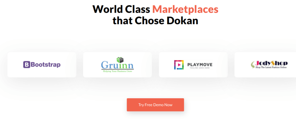 Dokan multi-vendor marketplace plugin for WordPress