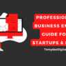 Professional Business Email Guide For Startups & SMEs via temydeedigital