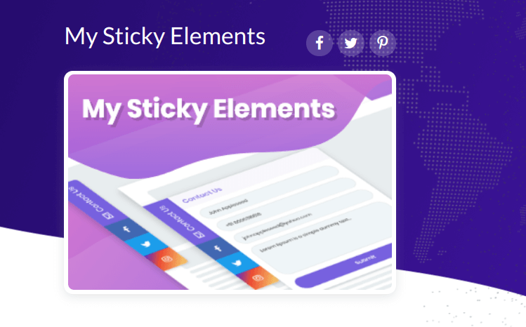 My Sticky Elements WordPress plugin is one of the best website user experience tools