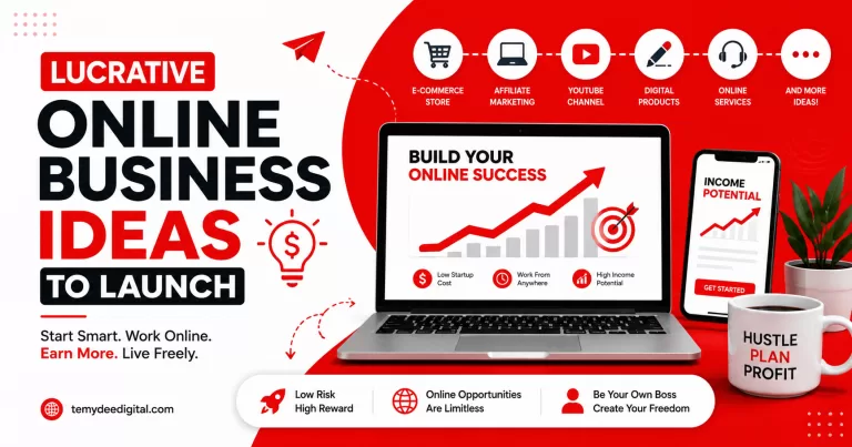 Lucrative Online Business Ideas To Launch