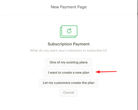 Paystack subscription payment plan setup