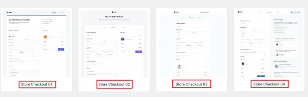 choose your favorite store checkout design page when building a sales funnel with CartFlows on your WordPress site.