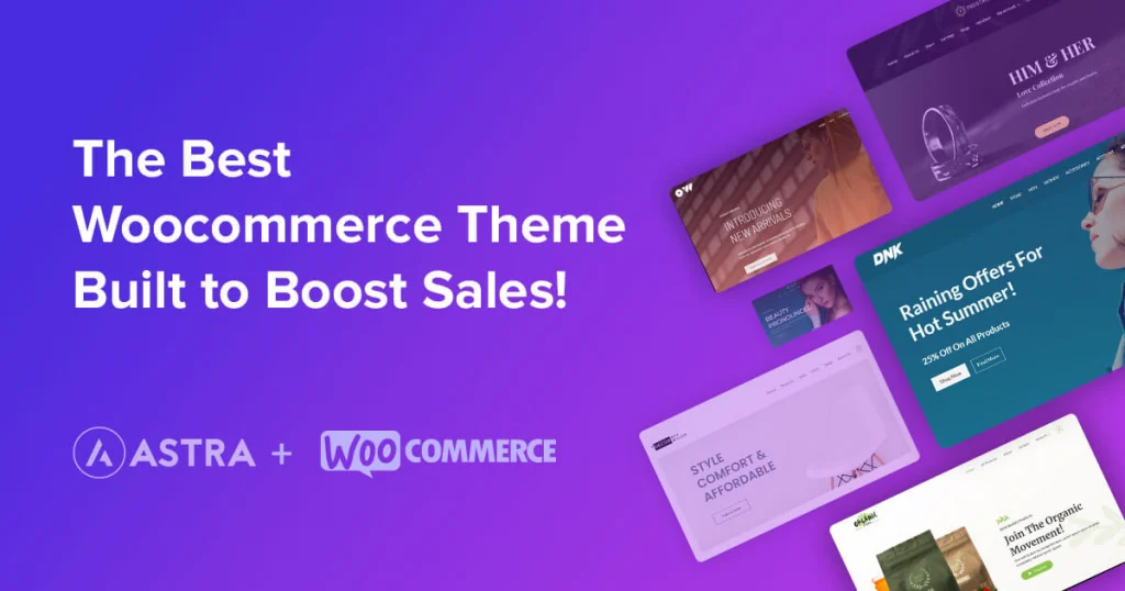 Astra is the best WordPress theme for Ecommerce websites