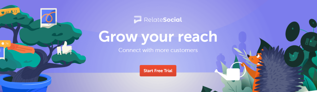 RelateSocial is one of the best social media management tools to use in 2023