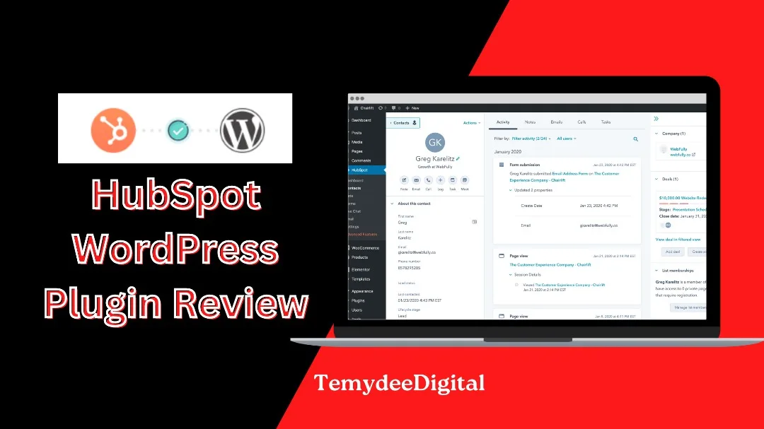 HubSpot WordPress Plugin Review