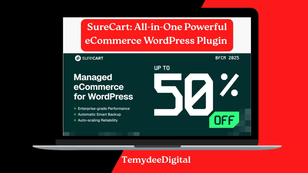 SureCart: All-in-One Powerful eCommerce WordPress Plugin (BFCM Offer)